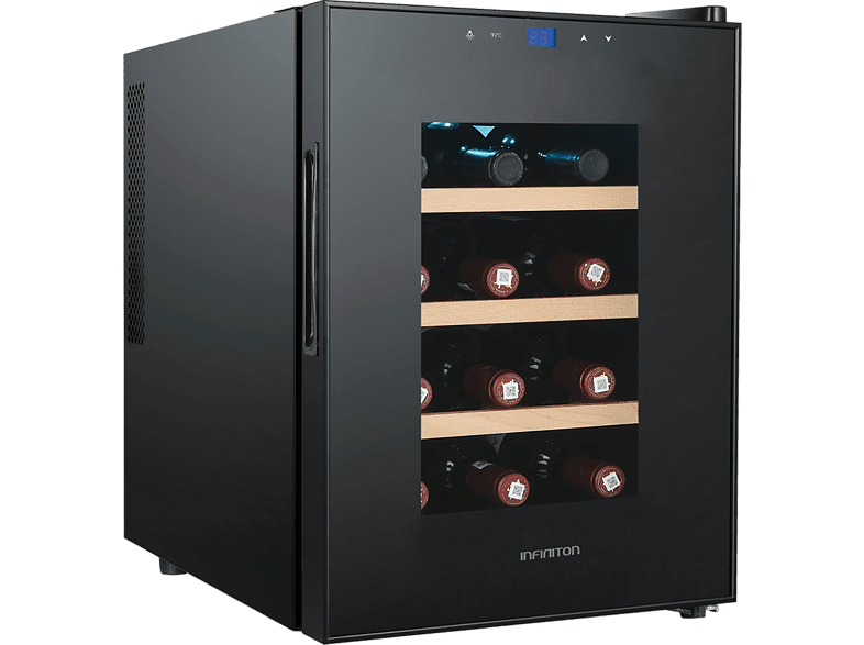 Infiniton WCL-12L Auto defrost 12 Botellas 31 l Negro