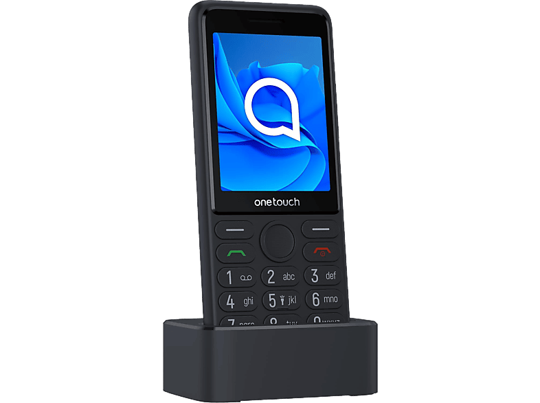 TCL One Touch 4022S Dark Night Grey 2.8  QVGA 16 MB 4 MB RAM 1030 mAh Dual SIM Bluetooth Botón SOS Nucleus