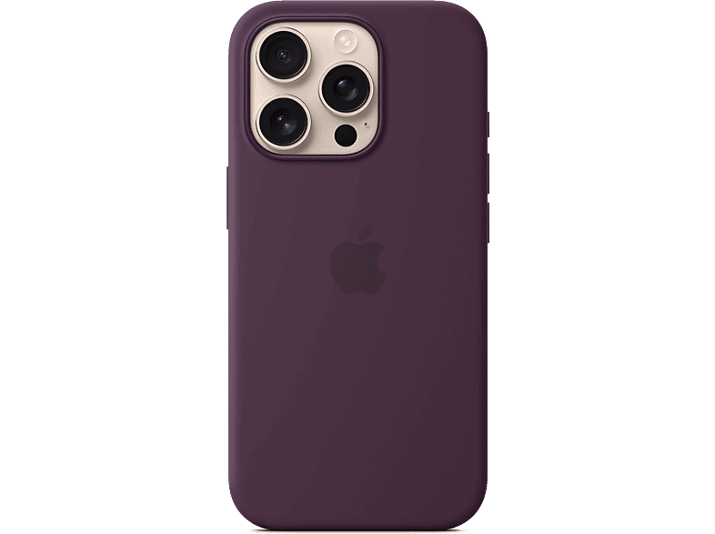 Apple Funda de silicona con MagSafe para iPhone 16 Pro Ciruela