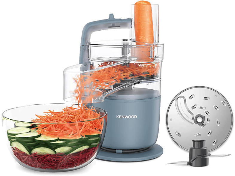 Kenwood MultiPro Go FDP22.130GY 650 W 1.3 l Función 360° Express Serve Compacto Azul