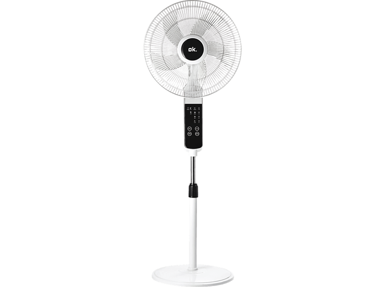 OK OSF 406023 ES 60 W 3 velocidades  Mando a distancia Temporizador Blanco
