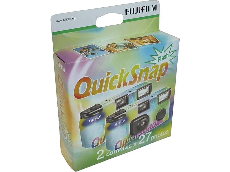 Fujifilm QuickSnap Flash Desechable Pack de 2 unidades