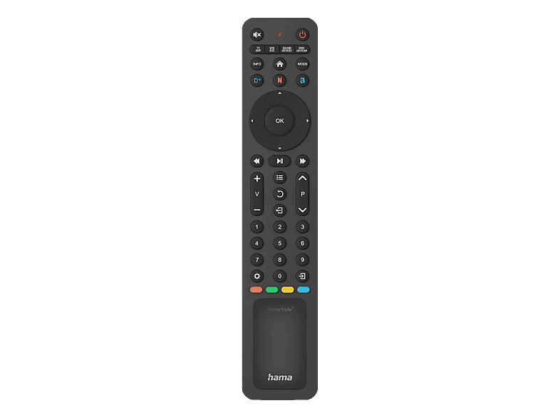 Hama Remote Control Universal 8In1 Solar Universal Carga solar Negro