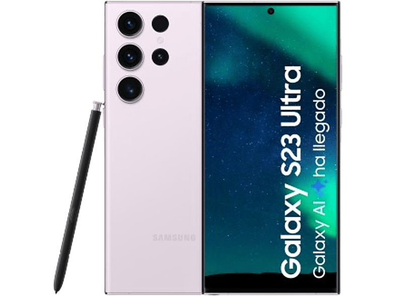 Samsung Galaxy S23 Ultra 5G Misty Lilac 512GB 12GB RAM 6.8 QHD+ Qualcomm Snapdragon 8 Gen 2 Octa-Core 5000mAh Android 13