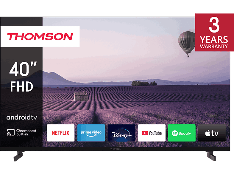 Thomson 40FA2S13 FHD ARM CA55 Quad core Smart TV Negro