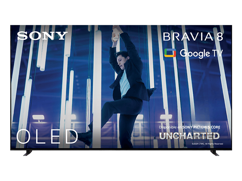Sony Bravia 8 4K HDR Google Smart TV 2024  Gaming PS5 IMAX Enhanced Dolby Atmos/Vision Chromecast Apple Airplay 120Hz 77XR80