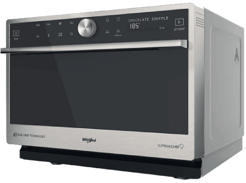 Whirpool MWSC 9133 SX 1000W 7 niveles de potencia 33 l Inox