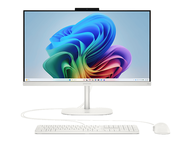 HP OmniStudio 24-cw0001ns Copilot+ PC 23.8 Full-HD AMD Ryzen AI 7 445 50 TOPS 32 GB RAM 1 TB SSD Windows 11 Home Blanco algodón