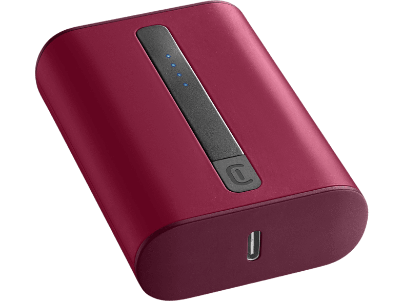 Cellular Line Thunder Universal 10000 mAh 2 entradas USB-C Rojo