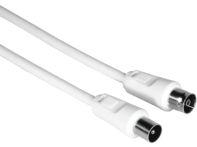 Hama 00205028 Coaxial (male) Coaxial (female) 1.5 m 75 dB Blanco