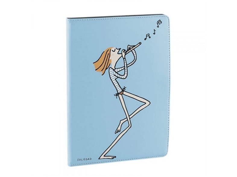 Soledad Bravi Dance Para tablets de 10.1 Tapa de libro Posiciones adaptables Multicolor
