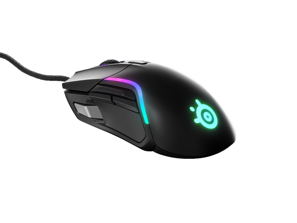 SteelSeries Rival 5 Por cable USB 18.000 ppp RGB Aceleración 40G 1 ms Negro