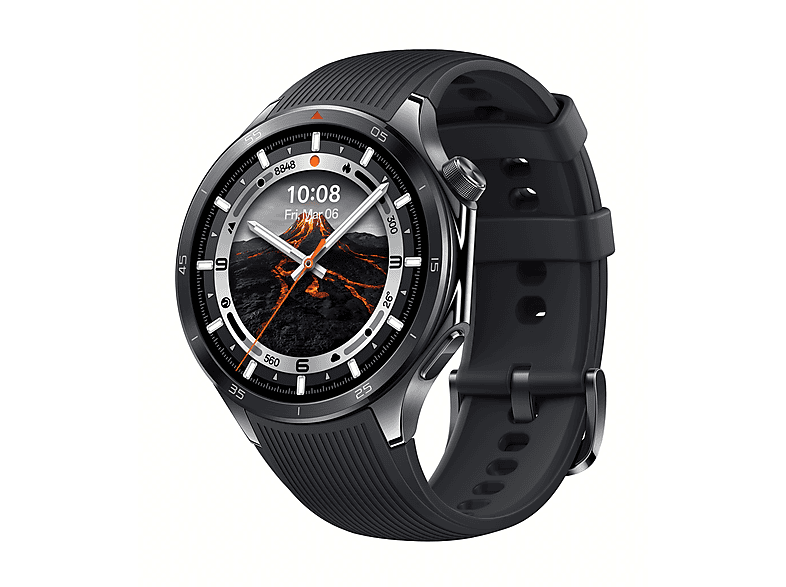 OPPO Watch X2 140-210 mm Pantalla AMOLED de 1.5 16 días Autonomía Chequeo completo en 60 seg Lava Black