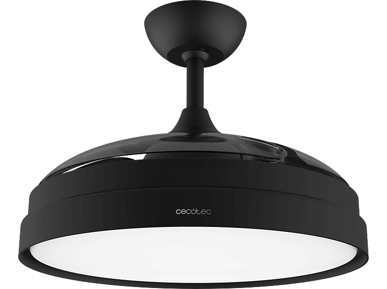Cecotec EnergySilence Aero 4280 Invisible Black 40W 106 cm 6 velocidades Aspas retráctiles 3 tonos luz Temporizador Black