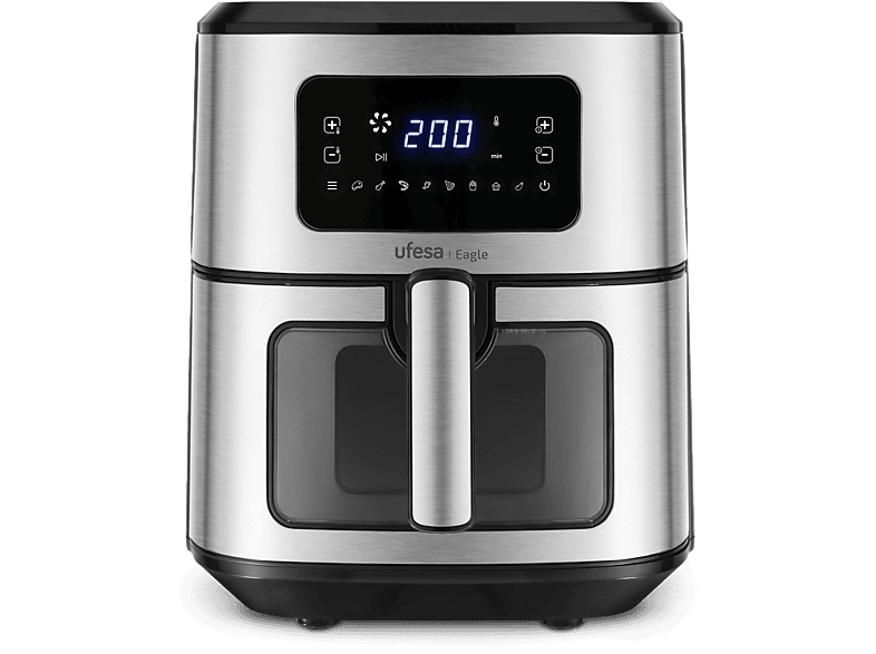 Ufesa Eagle 1700 W 6.5 l 8 programas Temporizador hasta 60 min Función vapor Negro