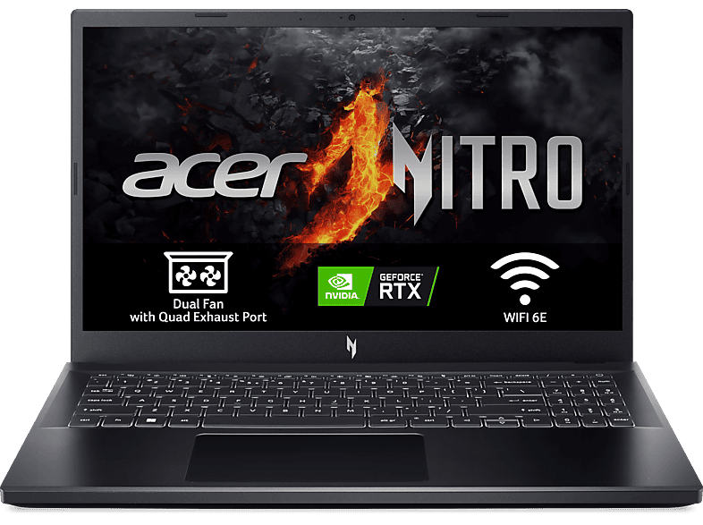 Acer Nitro V 15 ANV15-51 15.6 Full HD IPS Intel® Core™ i5-13420H 16GB RAM 1TB SSD GeForce RTX™ 4060 Windows 11 Home