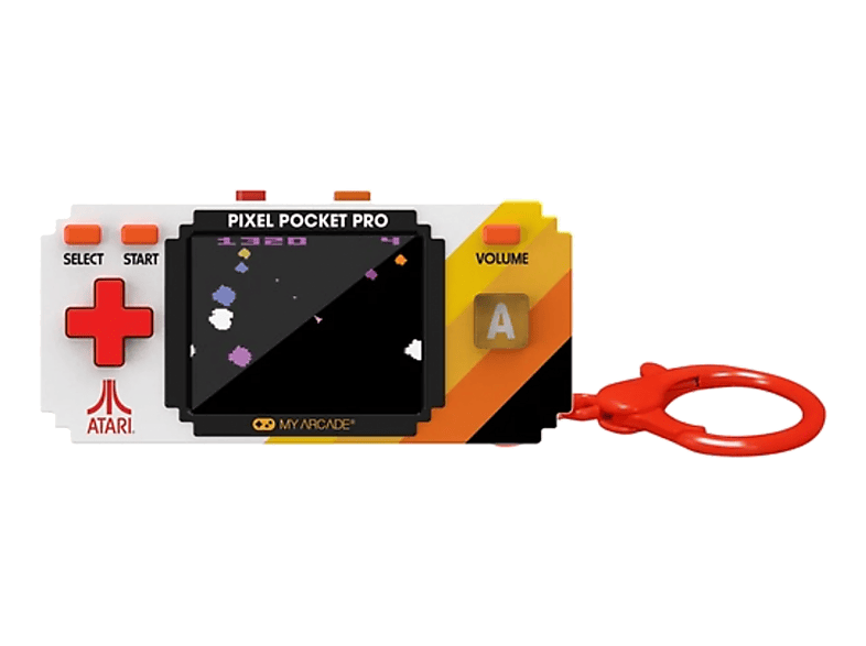My Arcade Pixel Pocket Pro Atari 25 juegos Atari Llavero portátil