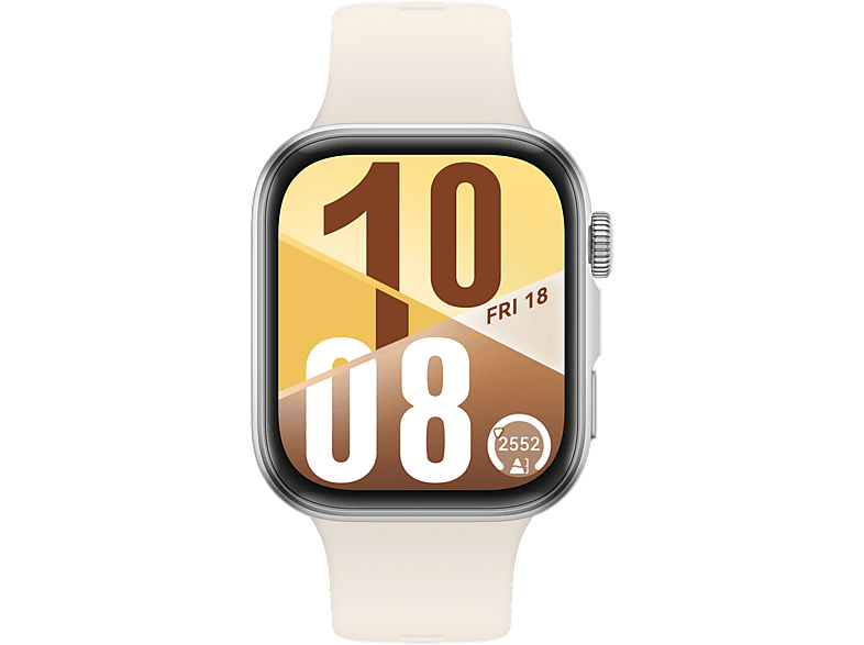 Huawei Watch Fit 4 1.82 AMOLED 10 días batería Compatible iOS - Android Correa Fluoroelastómero Pago NFC Blanco