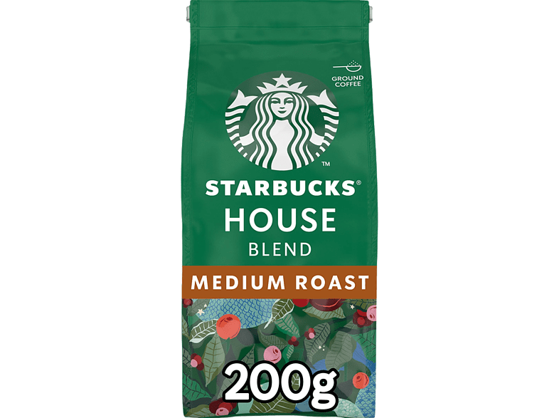 Starbucks House Blend 100% Arábica Medium Roast 200 g