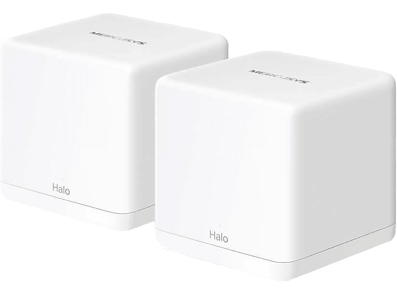 Mercusys Halo H60X Pack 2 1500 Mbps MU-MIMO 350 m² +100 Dispositivos Blanco