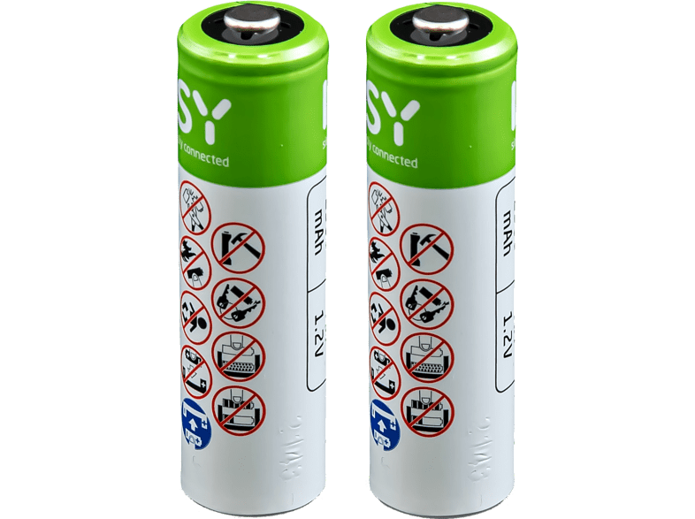 ISY IAB-2003 2 baterías AA 2300 mAh Níquel-Metalhídrido