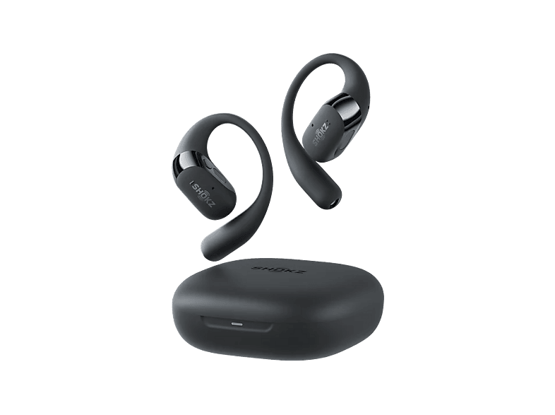 Shokz OpenFit 2 48 h Autonomía Open-Ear Resistencia al agua IP55 Micrófono con cancelación de ruido Negro