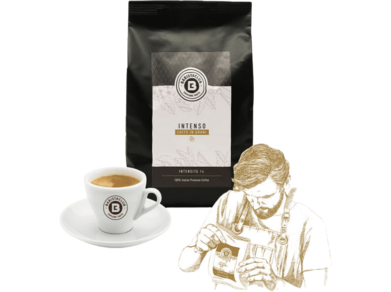 Baristaclub Intenso 0.5 kg Marrón
