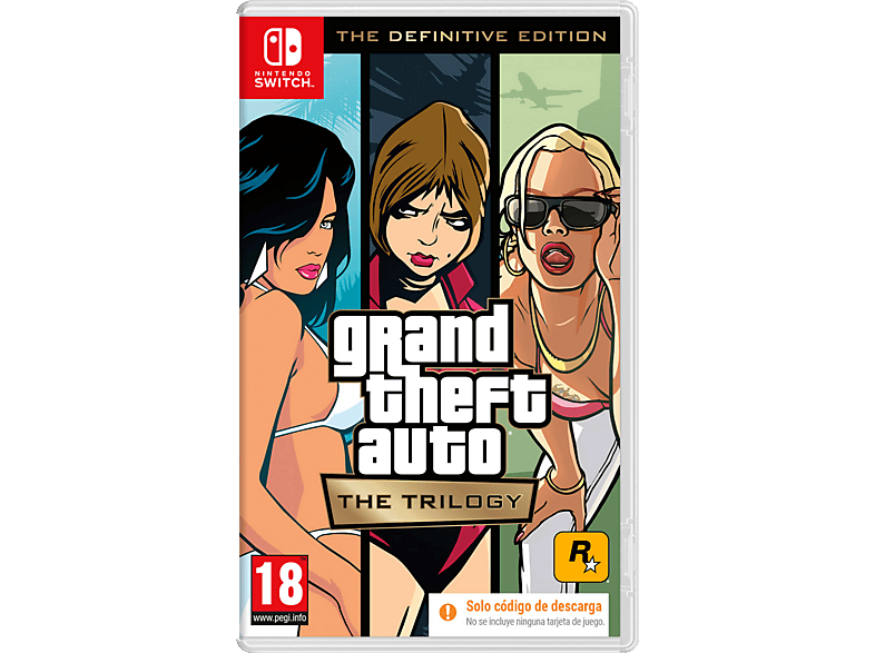 Nintendo Switch Grand Theft Auto: The Trilogy – The Definitive Edition (Código de descarga)
