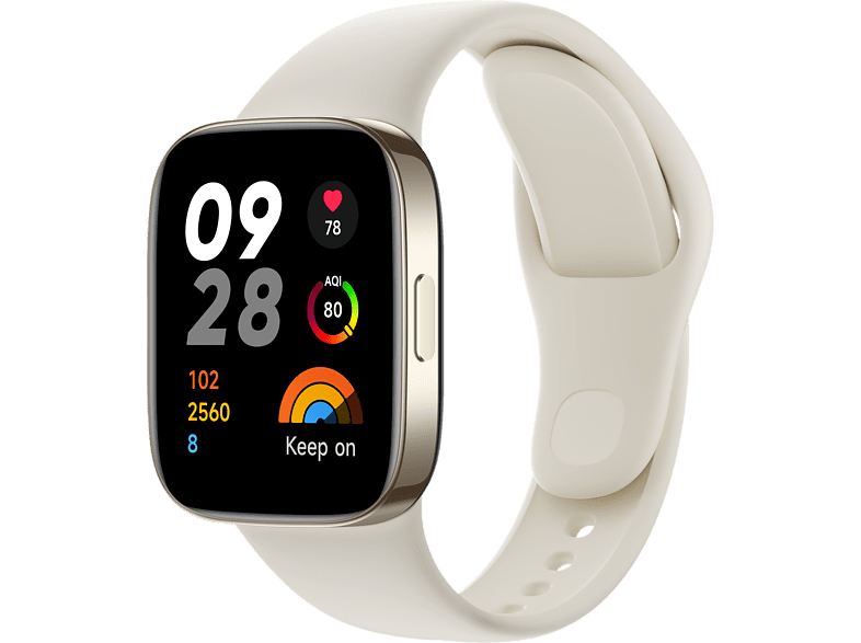 Xiaomi Redmi Watch 3 Bluetooth Hasta 12 días Multideporte Marfil