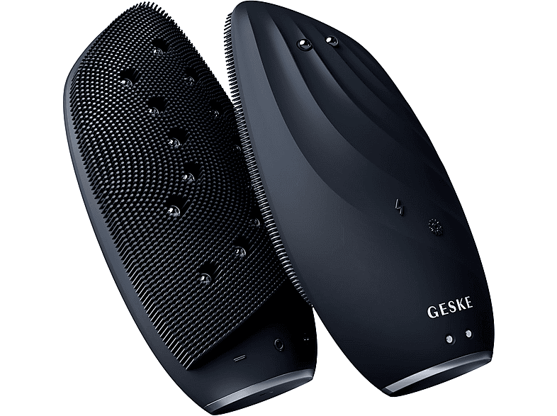 Geske Sonic Thermo Facial Brush & Face-Lifter 8 en 1 Reafirma y tonifica piel IPX7 Negro