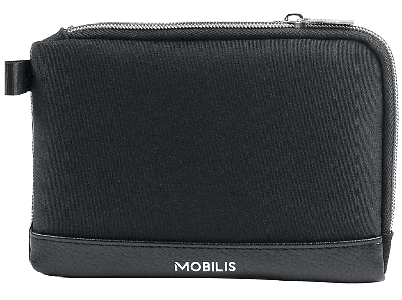 Mobilis Pure Pouch Parte transparente Para accesorios tecnológicos Cremallera Negro