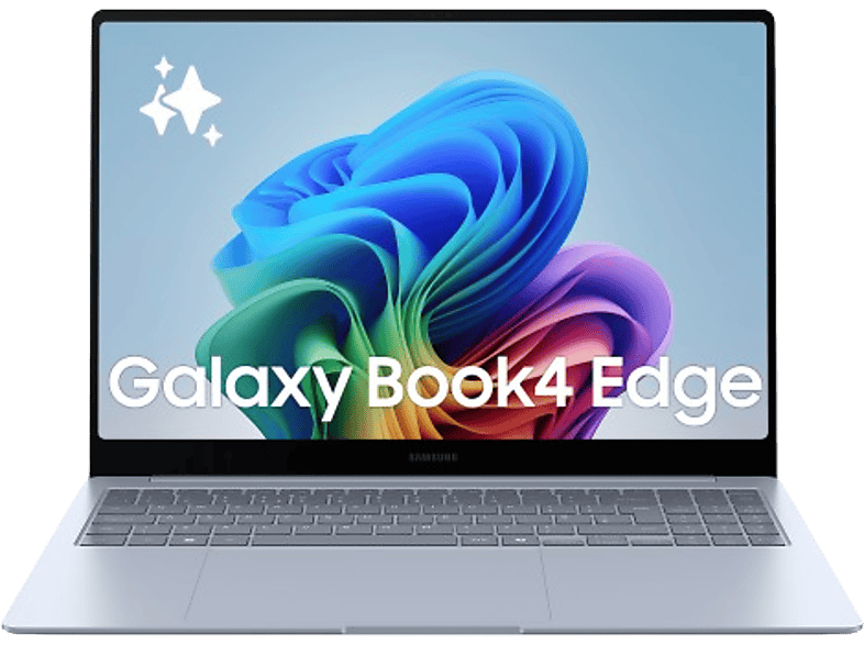 Samsung Galaxy Book4 Edge Pro Copilot+ PC 16 WQXGA Snapdragon® X1E80100 45 TOPS 16GB RAM 1 TB Adreno™ GPU W11H Sapphire Blue