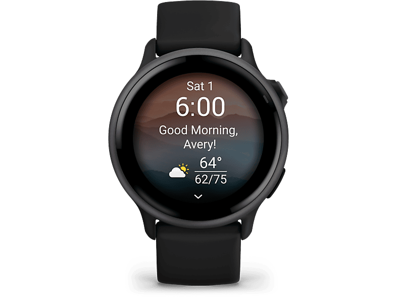 Garmin vívoactive® 6 Negro Silicona 20mm 8 GB 1.2 AMOLED Autonomía hasta 11 días