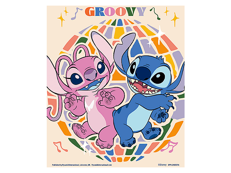 Sherwood Lilo & Stitch - Groovy Enmarcado Licencia oficial Lilo & Stitch