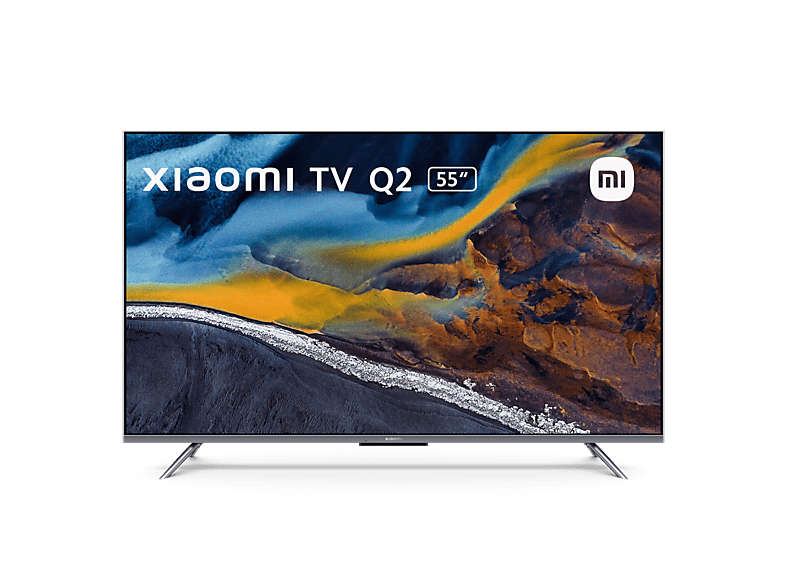 Xiaomi TV Q2 QLED 4K Ultra HD Dolby Vision IQ HDR10 Dolby Atmos Smart TV DVB-T2 (H.265) Plateado