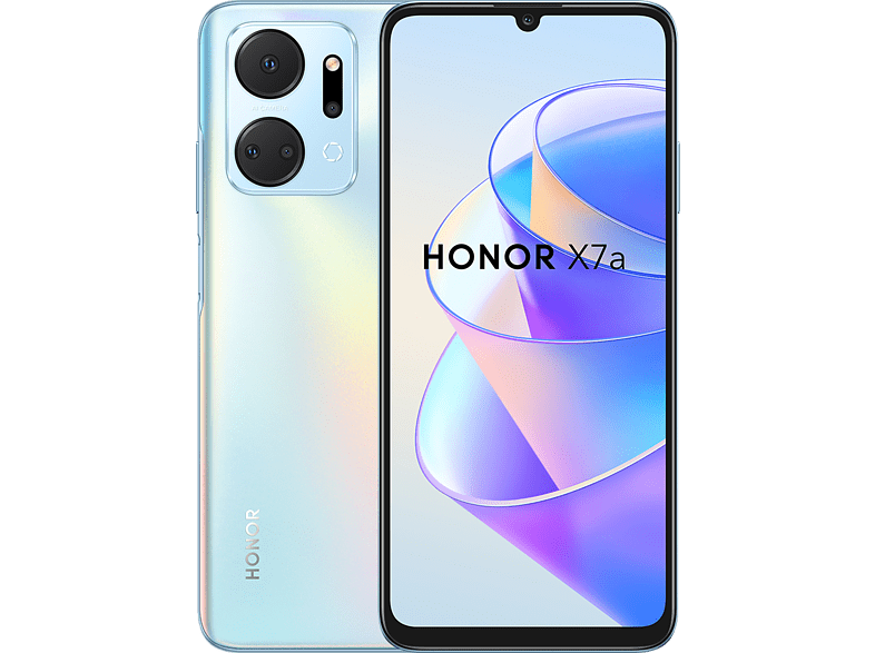 Honor X7a TitaniumSilver 128 GB 4 GB RAM 6.74  HD+ Mediatek Helio G37 5330 mAh Magic UI 6.1 basado en Android 12