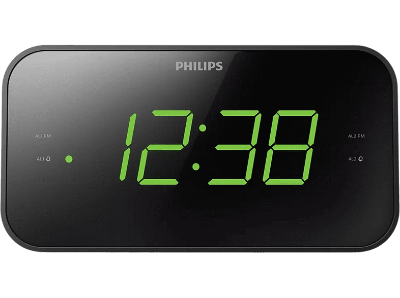 Phliips TAR3306/12 Sintonización digital FM Alarma dual Temporizador Negro