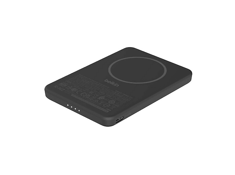 Belkin BPD010hqBK 5000 mAh 1x USB Tipo-C y Módulo Magnético de Carga Inalámbrica 7.5W Negro