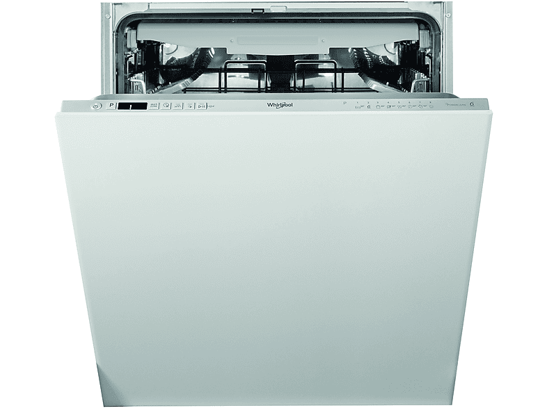 Whirlpool WI 7020 PF 14 cubiertos 8 programas 60 cm Tercera bandeja PowerClean Pro Sin panelar
