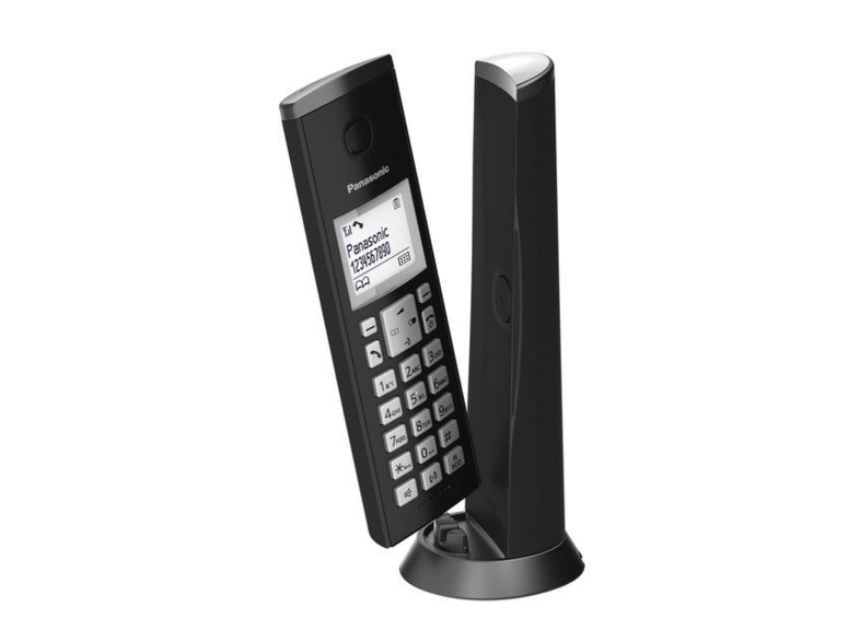 Panasonic KX-TGK210SPB Inalámbrico Identificador Llamadas Manos Libres Bloqueo Llamada Negro