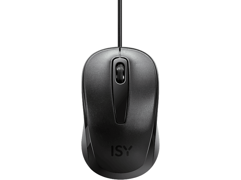 Isy ICM-1000-1 Cable 1000 dpi 3 Botones Fácil Conexión Plug&Play Negro