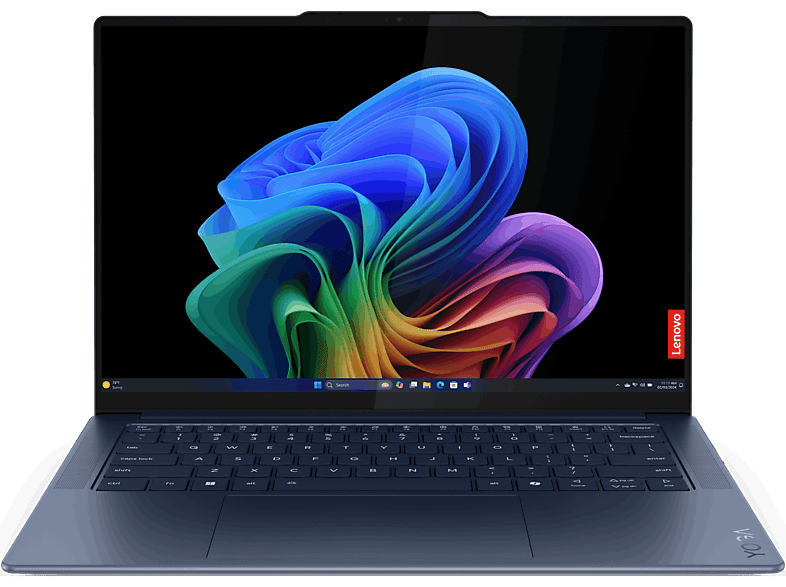 Lenovo Yoga Slim 7X 14Q8X9 Copilot+ PC 14.5 WUXGA Snapdragon® X1E78100 45 TOPS 16GB RAM 1TB SSD Adreno Graphics W11 Azul