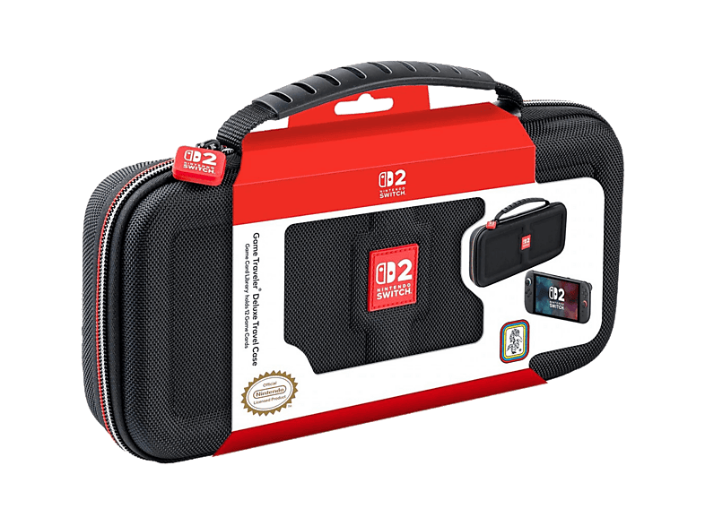 Ardistel Game Traveler Deluxe Travel Case NS241 Para Nintendo Switch 2 Switch y Switch OLED Negro