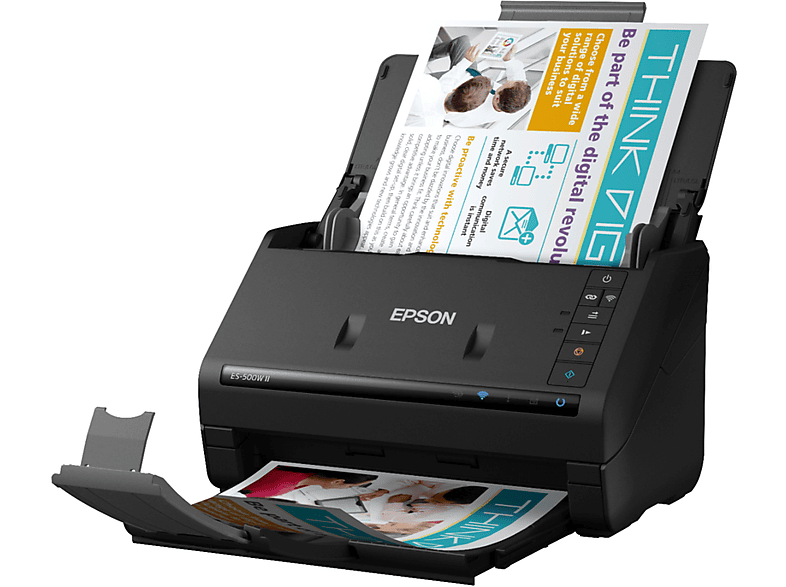 Epson WorkForce ES-500WII Inalámbrica 600 x 600 DPI 35 ppm 30 bits ReadyScan LED Negro