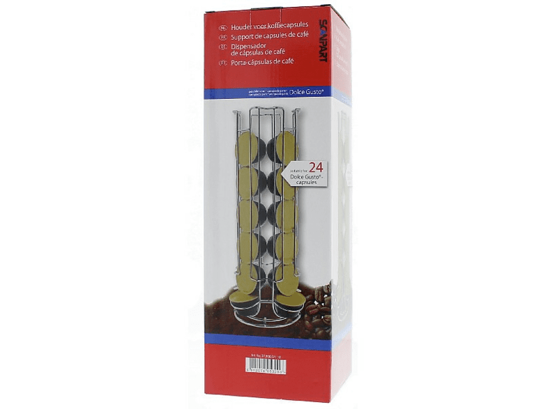 Menz & Konecke Scanpart (27.900.021.18) Para 24 cápsulas Nescafé Dolce Gusto Plata