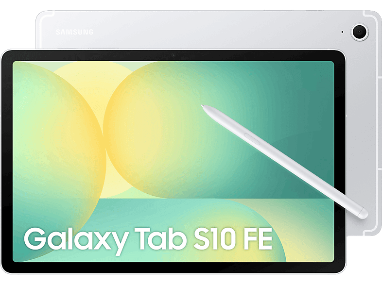 Samsung Galaxy Tab S10 FE 10.9 WUXGA+ 12 GB RAM 256 GB Plata Sin Adaptador De Corriente Con S Pen
