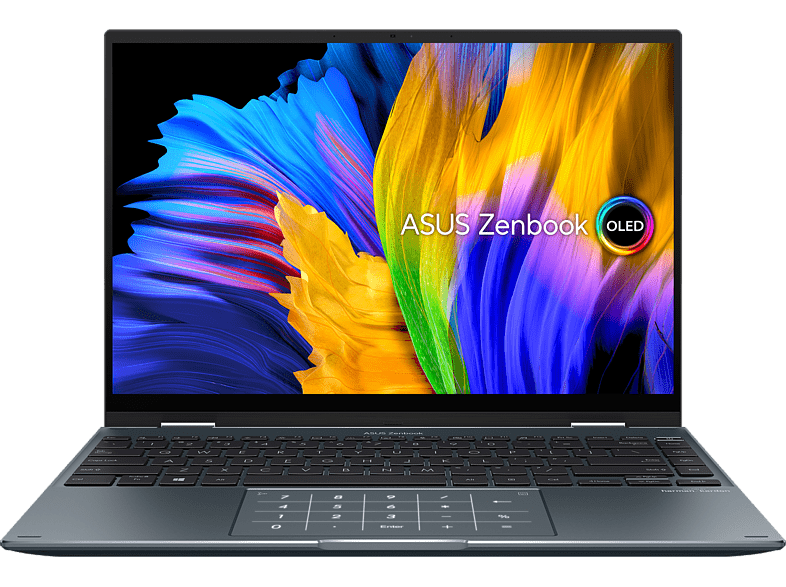 ASUS  ZenBook 14 Flip OLED UP5401ZA-KN006W 14 WQXGA+ Intel® Core™ i7-12700H 16GB RAM 1 TB SSD Iris® Xe Graphics W11H