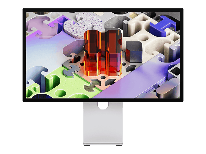 Apple Studio Display XDR 27 Vidrio nanotexturizado 120 Hz Pantalla Retina 5K Soporte de inclinación y altura ajustable Plata