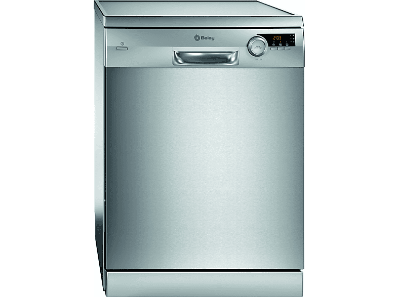 Balay 3VS506IP 12 servicios 5 programas 60 cm Motor Extra Silencio Rackmatic 3 niveles,Inox