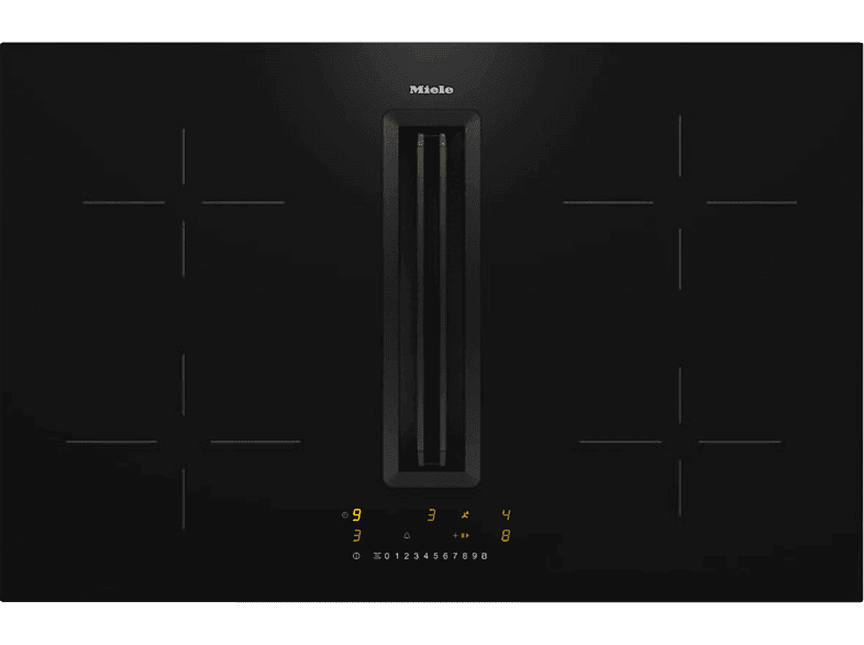 Miele KMDA 7272 FL-U Vitrocerámica 4 zonas Motor Silence Negro